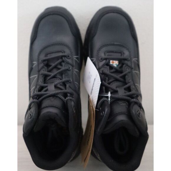 Shoes for Crews x Ace Men's Sz 9.5M Black Piston Mid - Aluminum Toe Work Boots - Picture 2 of 14